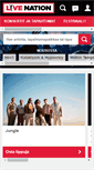 Mobile Screenshot of livenation.fi