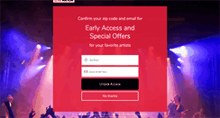 Desktop Screenshot of livenation.com