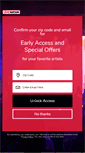 Mobile Screenshot of livenation.com